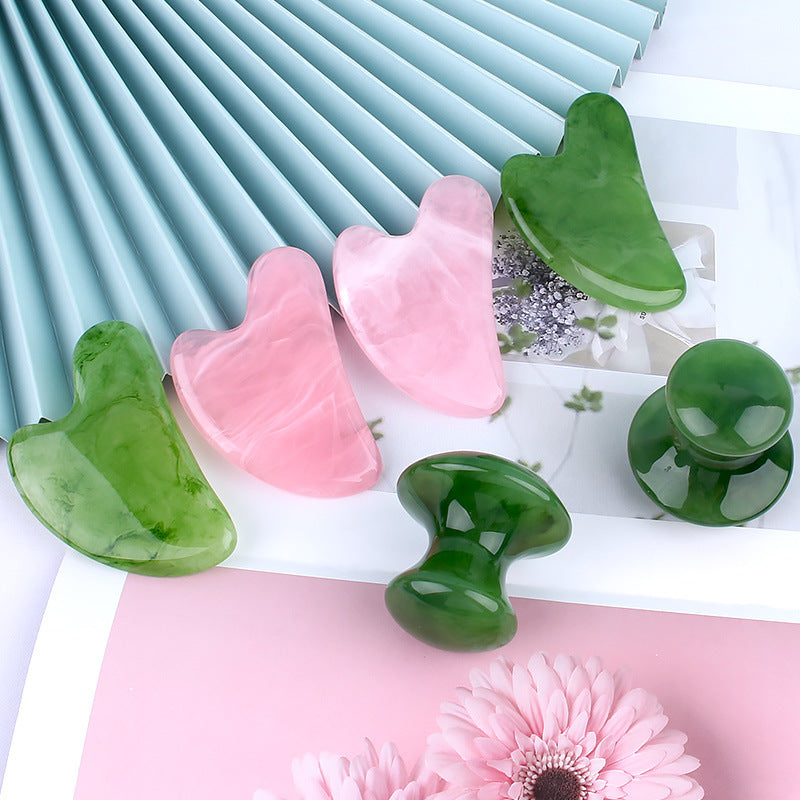 Facial Beauty Heart-Shaped Gua Sha