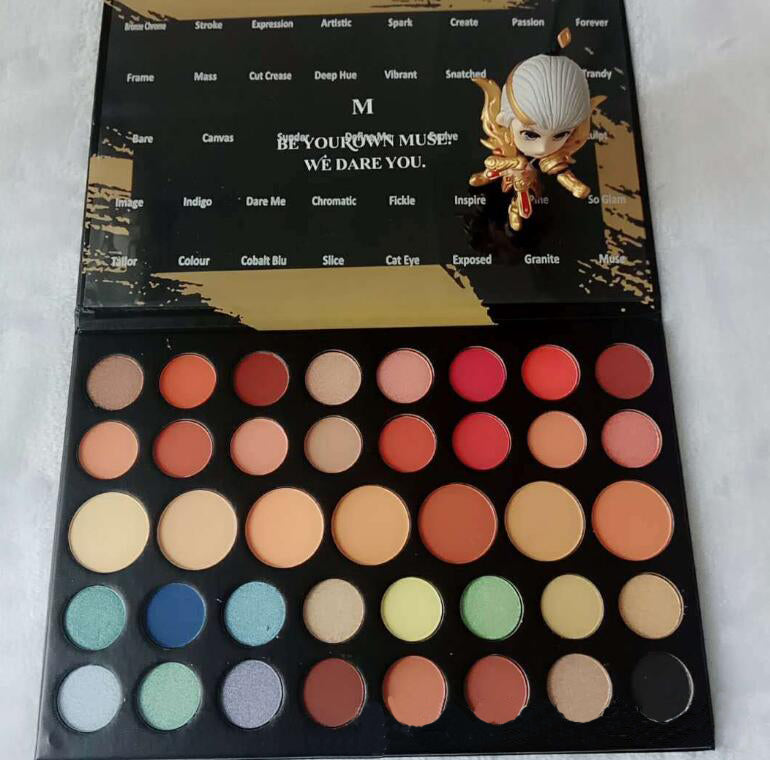 39 color eyeshadow matte eyeshadow