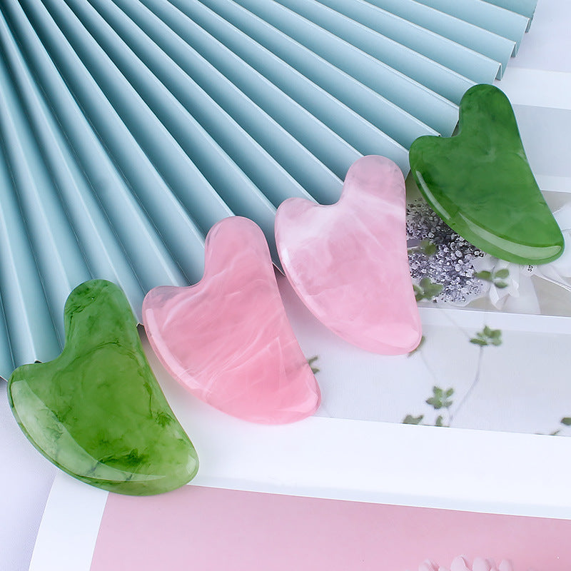 Facial Beauty Heart-Shaped Gua Sha